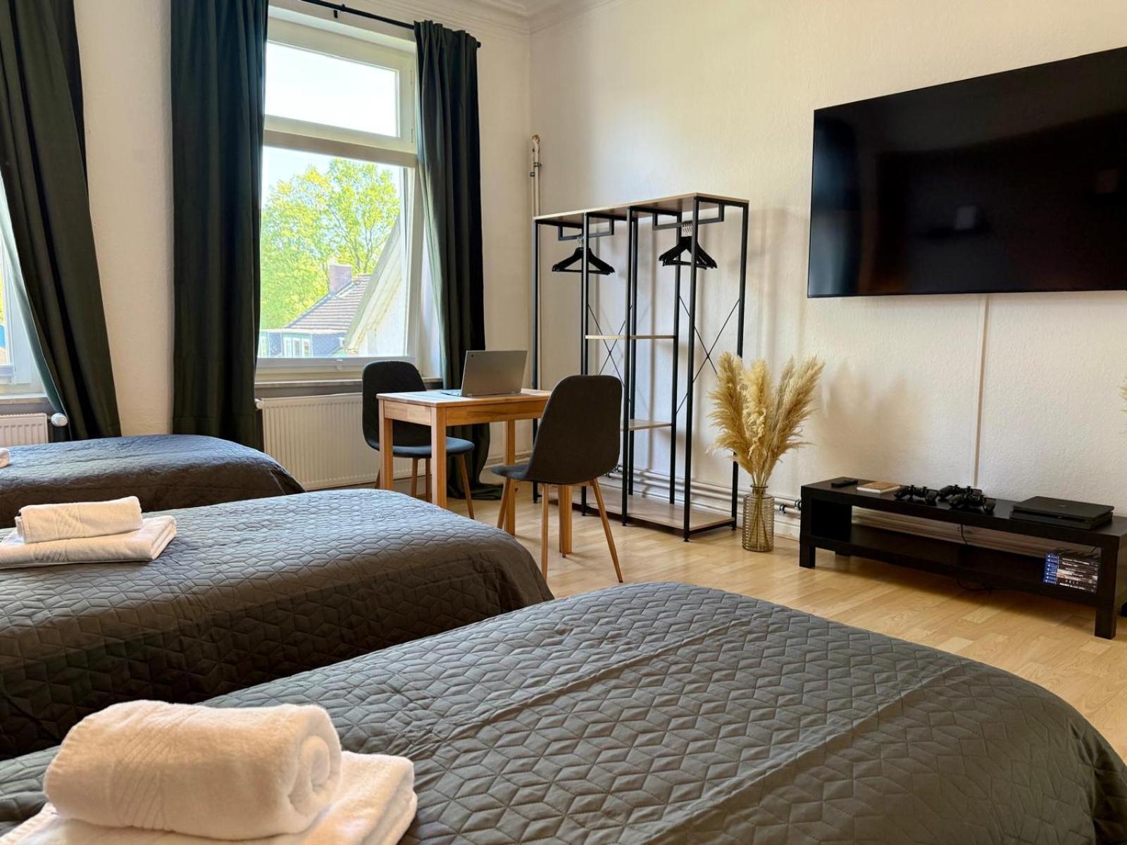 Tt Living Apartments Bonitas & Divinitas I 2 Schlafzimmer I Kueche I Vollbad I Waschmaschine Rellingen Exteriör bild